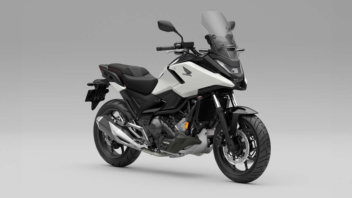 Honda NC750X motorkerékpár komfort csomag.